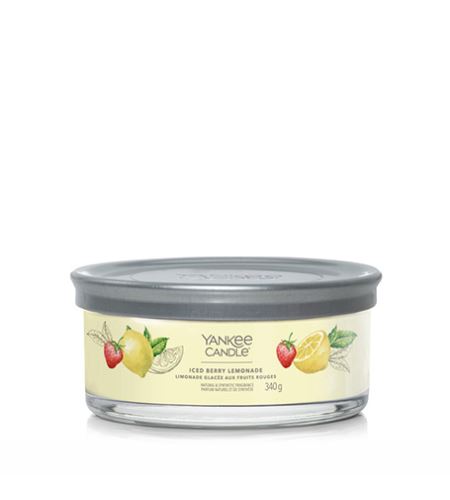 Yankee Candle Iced Berry Lemonade signature tumbler 5 fitile 340 g