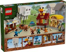 LEGO® Minecraft®  21273 Atacul baloanelor Ghast asupra satului (3)