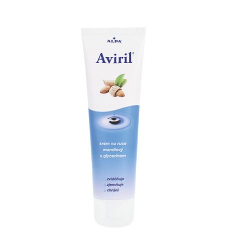 Alpa Aviril cremă de mâini cu migdale și glicerină 100 ml