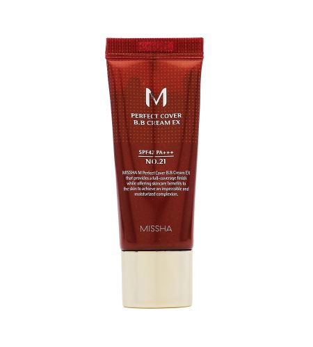 Missha Perfect Cover Cremă BB SPF 42 PA+++ 20 ml