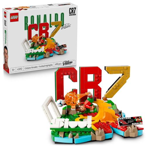 LEGO® Editions Cristiano Ronaldo – Momente importante din fotbal 43012
