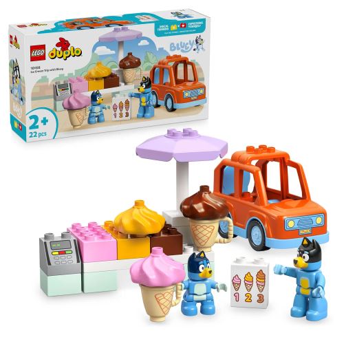 LEGO® DUPLO® 10458 Vizită cu Blue la furgoneta de înghețată