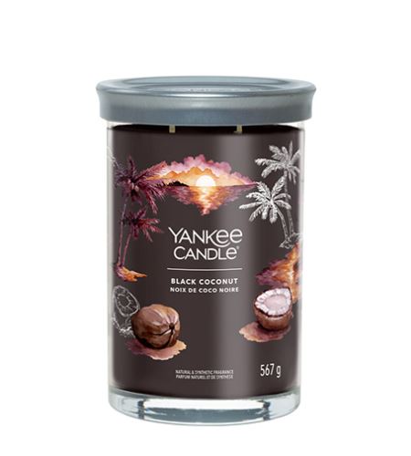 Yankee Candle Black Coconut signature tumbler mare 567 g