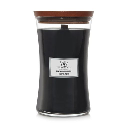 WoodWick Black Peppercorn lumânare parfumată cu fitil de lemn 609,5 g