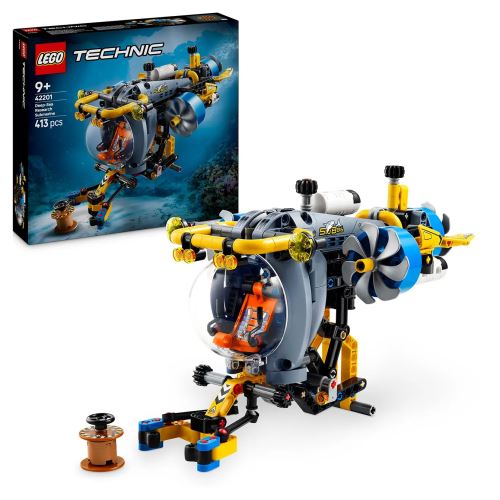 LEGO® Tech 42201 Submarin de cercetare la mare adâncime