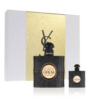 Yves Saint Laurent Black Opium parfémovaná voda 50 ml + parfémovaná voda 7,5 ml Pro ženy dárková sada