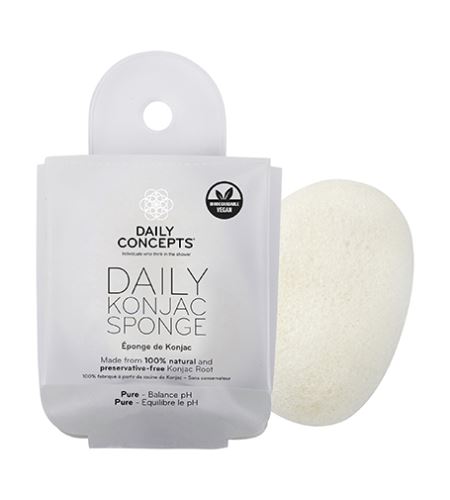 Daily Concepts Pure Daily Konjac Sponge burete de curățare a feței