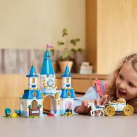 LEGO® │ Disney Princess 43275 Castelul și caleașca Cenușăresei (1)