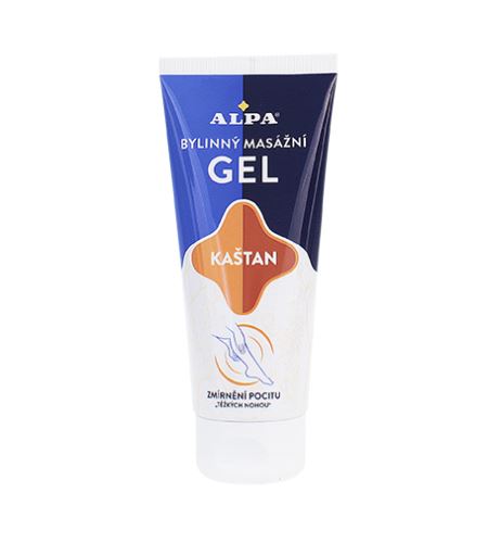 Alpa Chestnut gel de masaj pe bază de plante 100 ml