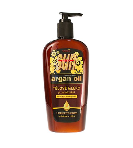Vivaco SUN Argan Oil lapte după bronzare cu ulei de argan bio 300 ml