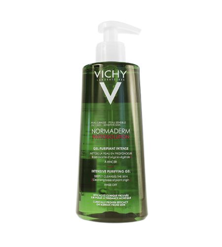 Vichy Normaderm Phytosolution gel de curățare profundă împotriva imperfecțiunilor pielii acneice