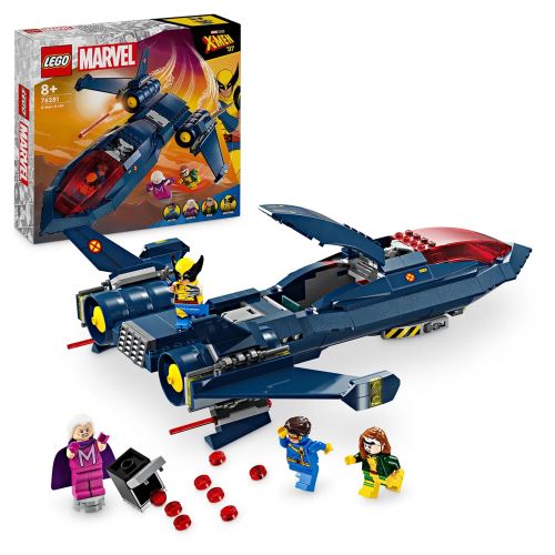 LEGO® Marvel 76281 Avionul X-Jet al X-Men