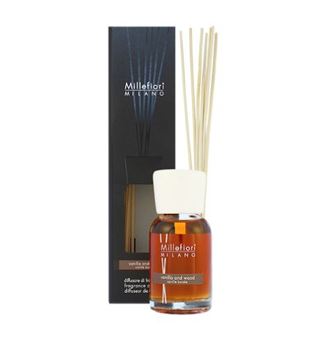 Millefiori Vanilla & Wood difuzor de arome 100 ml