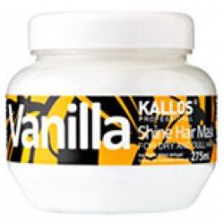 Kallos Vanilla Shine Hair Mask mască pentru păr uscat