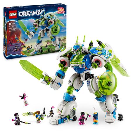 LEGO® DREAMZzz™ 71485 Robotul de luptă al lui Mateo și al Cavalerului Z-Blob