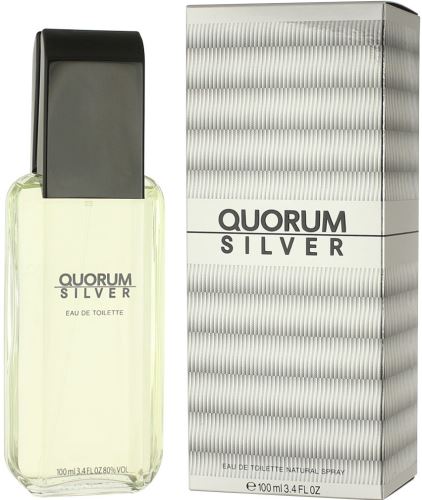 Antonio Puig Quorum Silver apă de toaletă pentru bărbati 100 ml