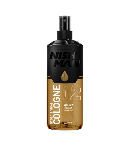 NISHMAN After Shave Cologne SpaceX apă după bărbierit pentru domni 400 ml