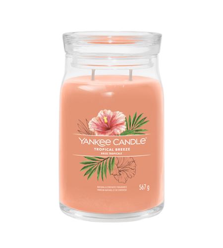 Yankee Candle Tropical Breeze lumânare mare Signature 567 g