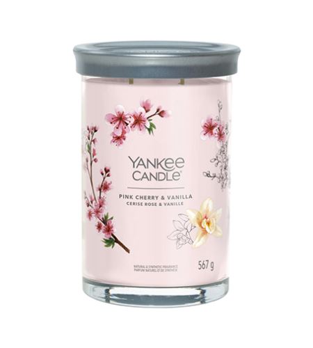 Yankee Candle Pink Cherry & Vanilla signature tumbler mare 567 g