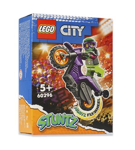 LEGO 60296 City Stuntz Wheelie Stunt Bike set construcții Lego