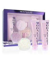 Ariana Grande Moonlight set cadou pentru femei apă de parfum 100 ml + crema de ingrijire a corpului 100 ml + gel de dus 100 ml