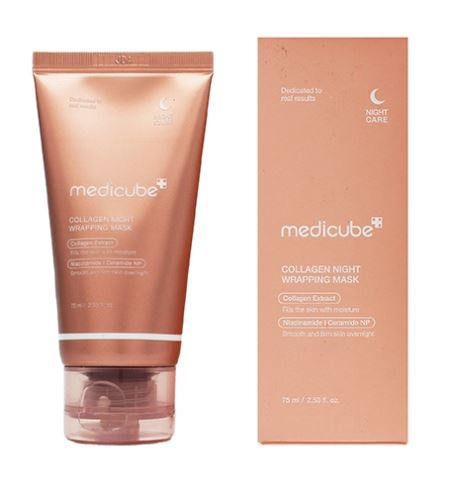 Medicube Collagen Night Wrapping Mask mască de noapte cu efect de întărire cu colagen 75 ml