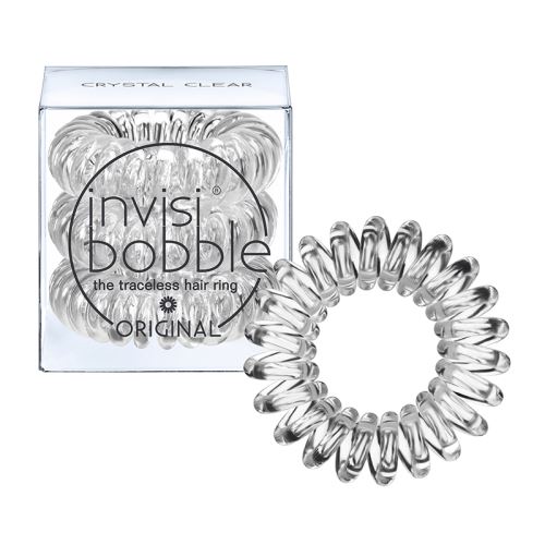 Invisibobble Original elastic de păr 3 buc Crystal Clear