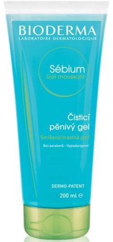 Bioderma Sébium gel de curățare pentru ten mixt și gras 200 ml