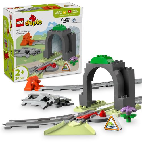 LEGO® DUPLO® 10425 Set de extindere Tunel și șine de cale ferată