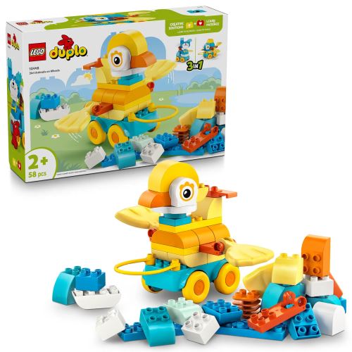 LEGO® DUPLO® 10448 Animale pe roți 3 în 1