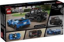 LEGO® Speed Champions Jaguar Project 7 și Land Rover Defender (1)