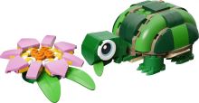 LEGO® Creator 3 v 1 31377 Broască-țestoasă cu o floare de nufăr (3)