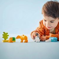 LEGO® DUPLO® 10442 Familii de animale sălbatice: Pinguini și lei (1)