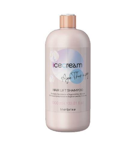 INEBRYA Ice Cream Age Therapy șampon regenerant pentru păr matur, poros și tratat chimic