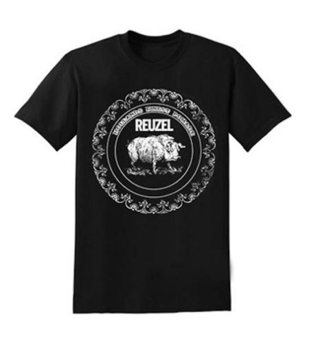 REUZEL Classic Logo T-Shirt Black tricou bărbătesc XL
