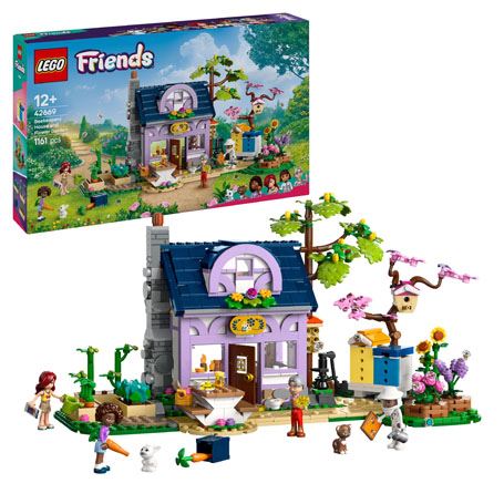 LEGO® Friends 42669 Casa apicultorilor și grădină cu flori