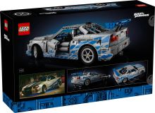 LEGO® Technic 42210 Mașina Nissan Skyline GT-R (R34) din Mai furios, mai iute (2)