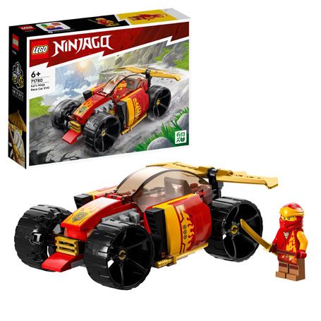 LEGO® NINJAGO® 71780 Mașina de curse EVO ninja a lui Kai