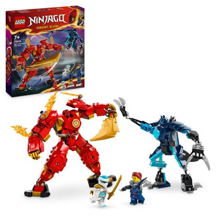 LEGO® NINJAGO® 71808 Robotul stihie de foc al lui Kai