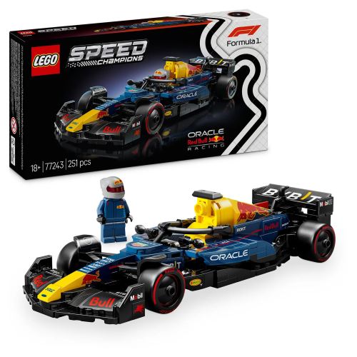 LEGO® Speed Champions 77243 Mașina de curse F1® Oracle Red Bull Racing RB20
