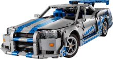 LEGO® Technic 42210 Mașina Nissan Skyline GT-R (R34) din Mai furios, mai iute (3)