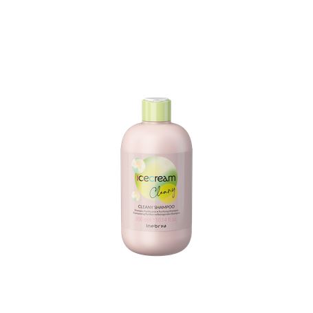 INEBRYA Ice Cream Cleany Cleany Shampoo șampon purificator pentru scalp sensibil și tensionat