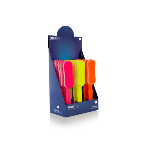 LABOR cu suport pentru fișier colț fluorescent 9 buc