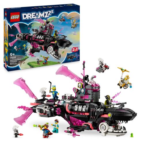 LEGO® DREAMZzz™ 71500 Submarin-rechin de coșmar