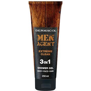 Dermacol Men Agent Extreme Clean 3in1 gel de dus pentru bărbati 250 ml
