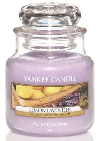Yankee Candle Lemon Lavender lumânări parfumate 104 g
