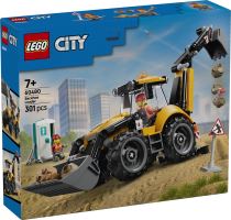 Jucărie de construcție LEGO® City Buldoexcavator galben 60480 (4)