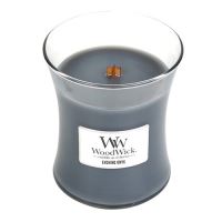 WoodWick Evening Onyx lumânare parfumată cu fitil de lemn 275 g