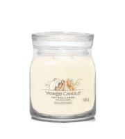 Yankee Candle Soft Wool &amp; Amber lumânare signature medie 368 g