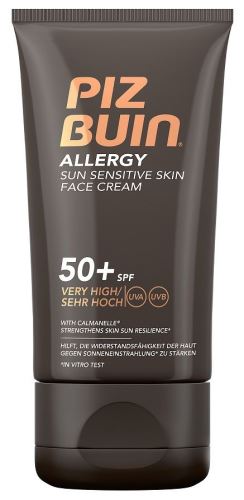 Piz Buin Allergy cremă de protecție solară pentru față SPF 50+ 50 ml